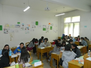 TESL Students in Group Work